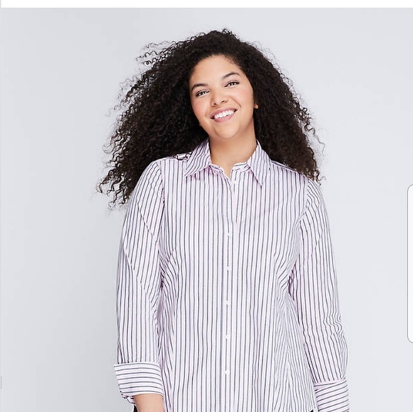 Lane Bryant Tops - Women’s Lane Bryant Button-Up Blouse Size 28